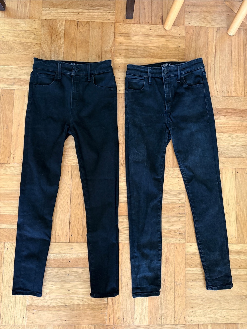 2 Pair of Abercrombie & Fitch Simone Black Skinny Jeans